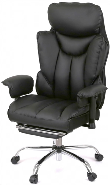 Кресло Аклас Бамбетель RL 10093H (PU Black)