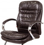 Крісло конференційне АКЛАС Валенсія CF XY-7004G-1 (PU Dark brown)
