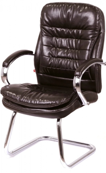 Крісло конференційне АКЛАС Валенсія CF XY-7004G-1 (PU Dark brown)