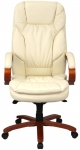 Крісло АКЛАС Тіроль EX GB-236WW (Шкіра LC-F Beige/PU Beige)