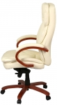 Крісло АКЛАС Тіроль EX GB-236WW (Шкіра LC-F Beige/PU Beige)