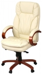 Крісло АКЛАС Тіроль EX GB-236WW (Шкіра LC-F Beige/PU Beige)