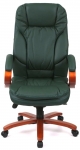 Крісло АКЛАС Тіроль EX GB-236WW (Шкіра Lux LC Green/PU Green)