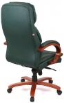 Крісло АКЛАС Тіроль EX GB-236WW (Шкіра Lux LC Green/PU Green)