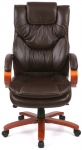 Крісло АКЛАС Флорида EX MB GB-233WW (Шкіра LC-K Dark brown/PU Dark brown)