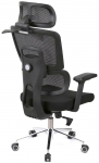 Кресло офисное АКЛАС Арктик GTR 3D BL (LVB Black/OS Black)