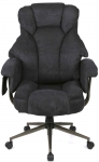 Крісло АКЛАС Гетьман R-SR (Тканина DV-99 Black)