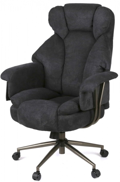 Крісло АКЛАС Гетьман R-SR (Тканина DV-99 Black)