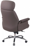 Крісло АКЛАС Драгобрат AL MB (Шкіра LC-K Dark brown/PU Dark brown)