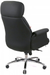 Кресло АКЛАС Драгобрат AL MB (Кожа LC-A Black/PU Black)