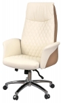 Кресло Аклас Ай-Петри CH ANF (PU Beige 2572/PU Brown 2574)