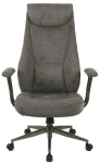 Кресло офисное Аклас Булат Tex R-SR (Ткань DV-97 Dark gray)