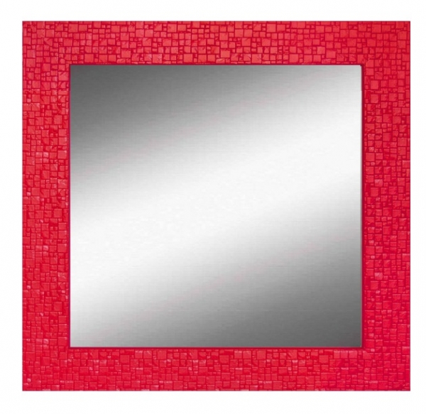 Зеркало "Z1429-Red 600 х 600" Арт-Дизайн